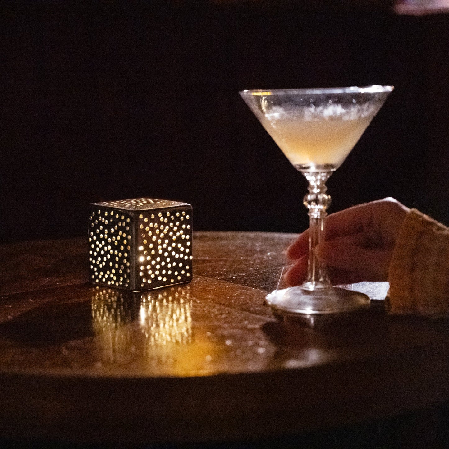 Small Steel Votive Lantern