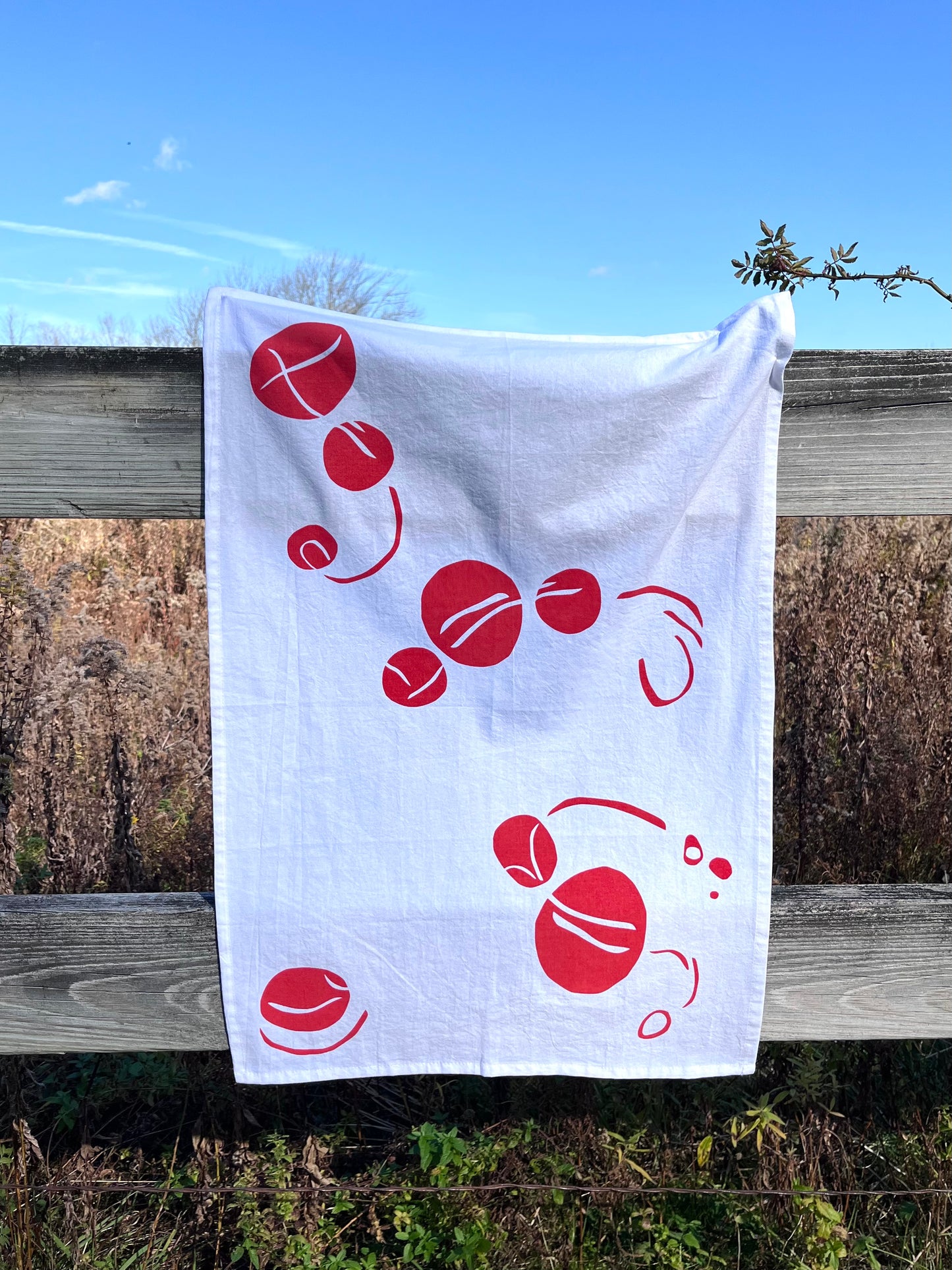 Potatoes and Friends Tea Towel