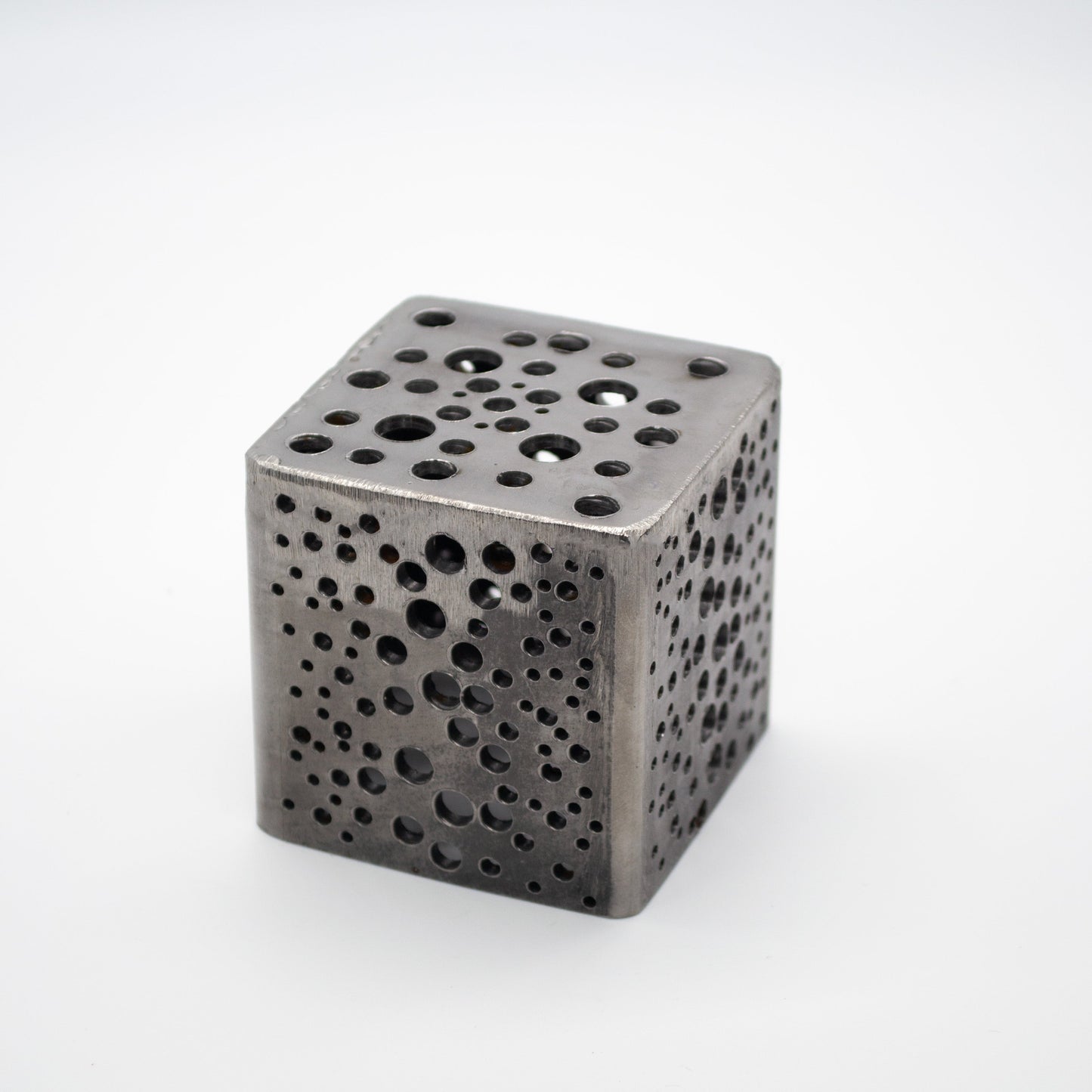 Small Steel Votive Lantern