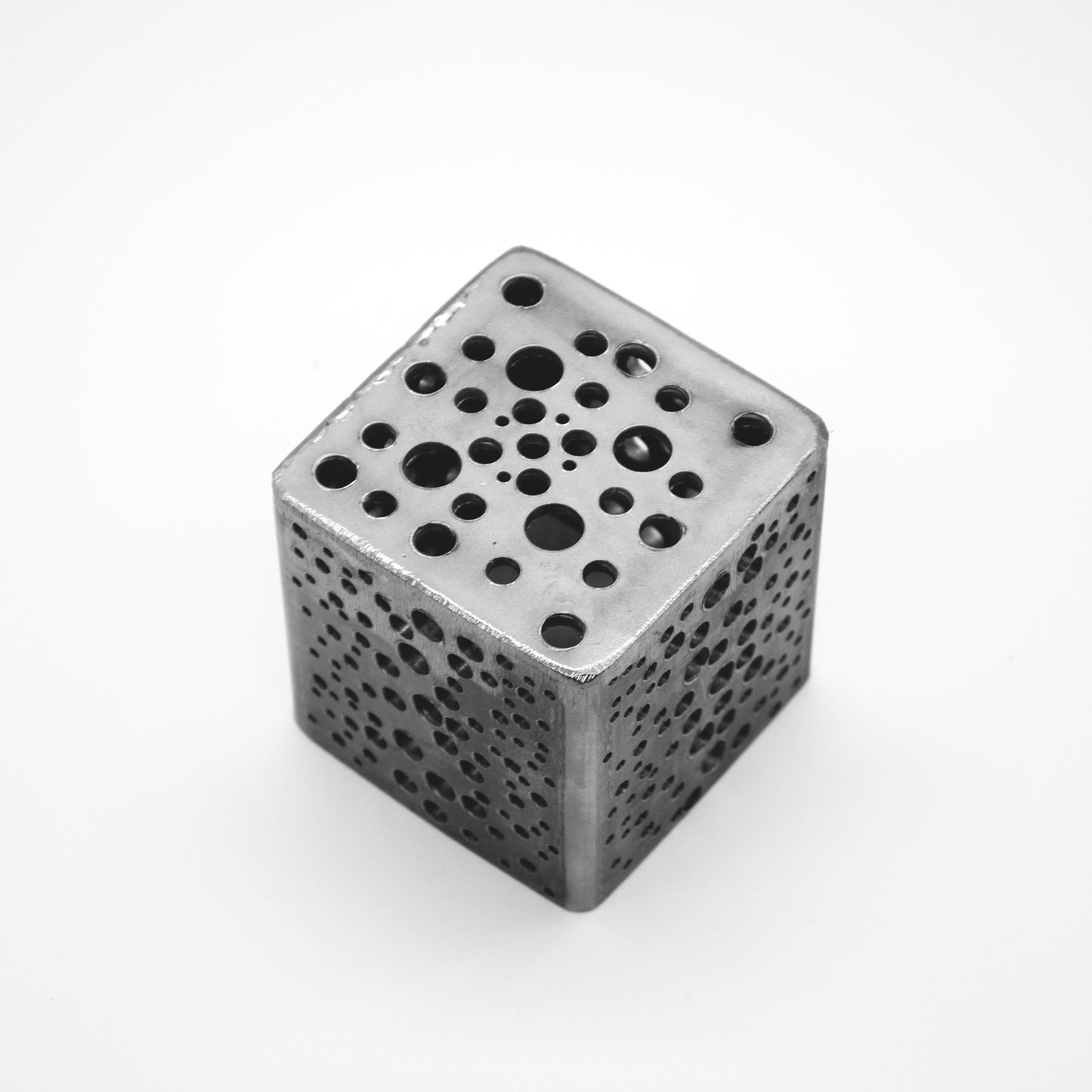 Small Steel Votive Lantern