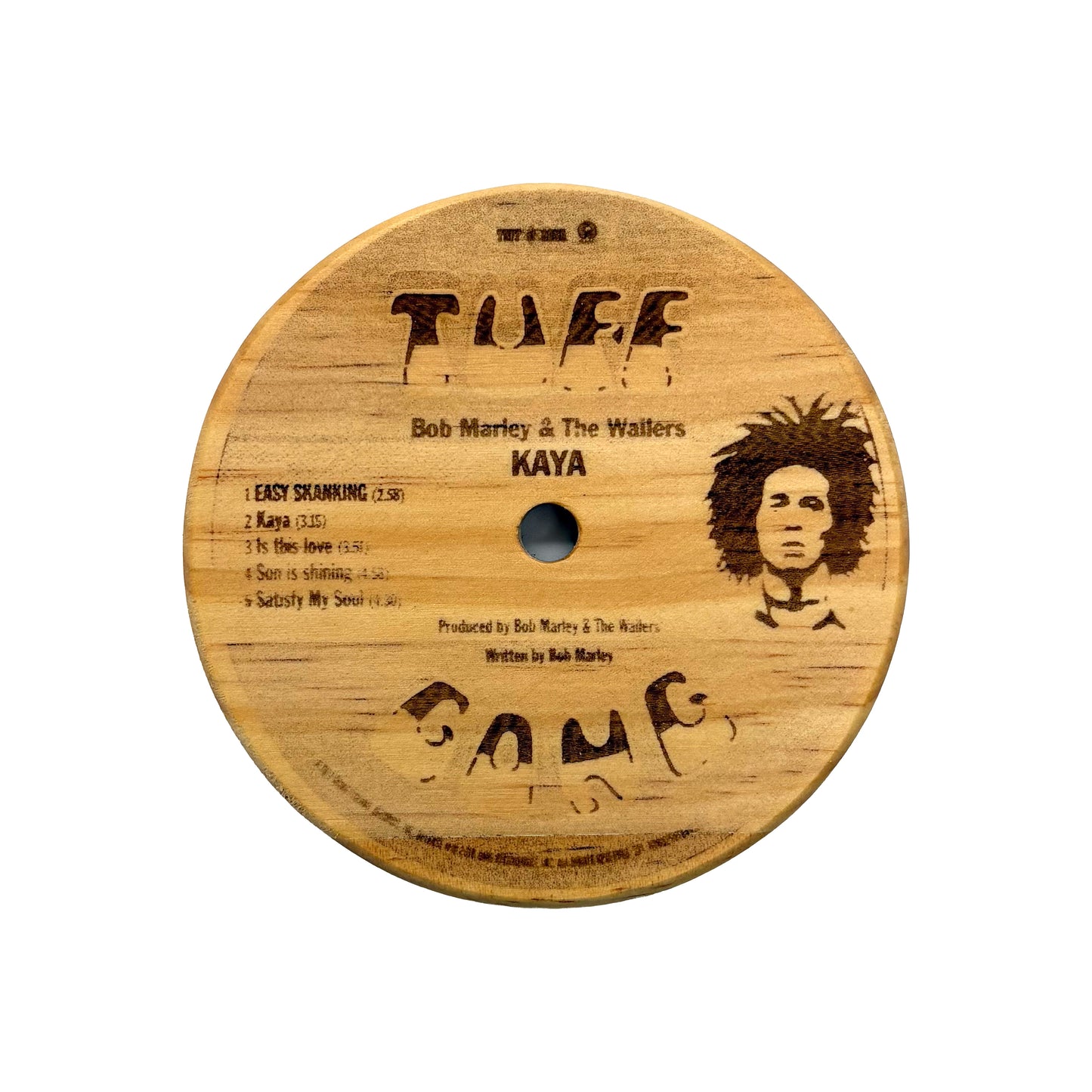 LP Label Wooden Coasters
