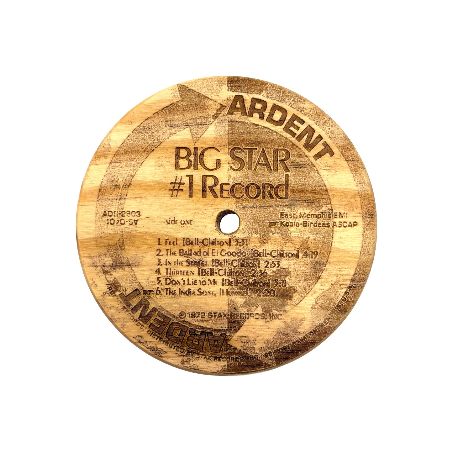 LP Label Wooden Coasters