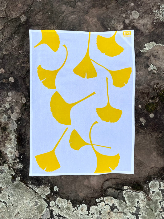 Gingko Tea Towel