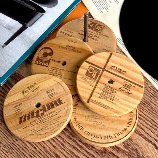 LP Label Coaster 4 pack