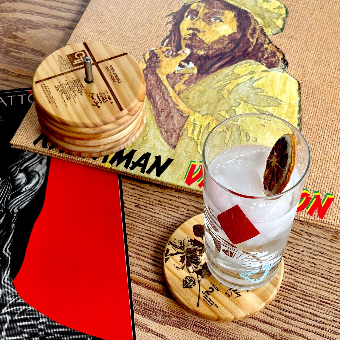 LP Label Coaster 6 pack