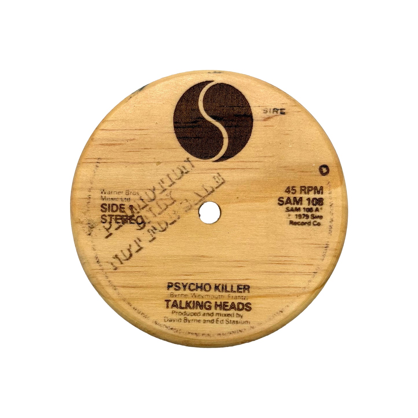 LP Label Wooden Coasters